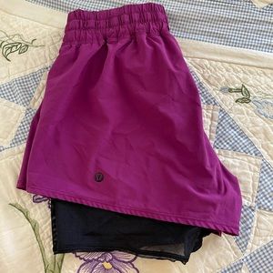 Fascia lululemon shorts